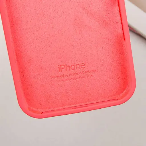 Чехол Epik Silicone Case Full Protective AA для Apple iPhone 16 Plus 6.7 Арбузный/Watermelon red - фото 7