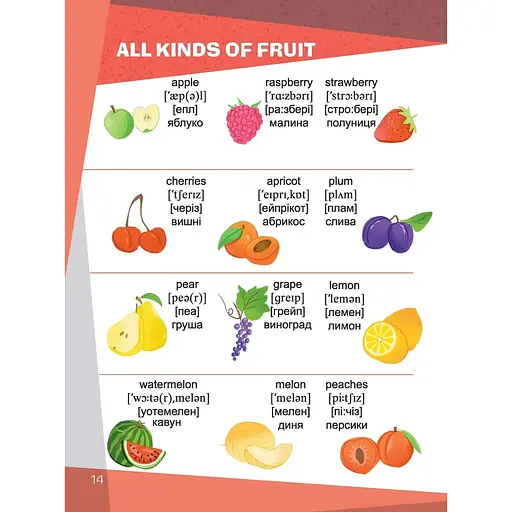 English в малюнках для дітей_New - Л. Гуменна (9789669890214) - фото 3