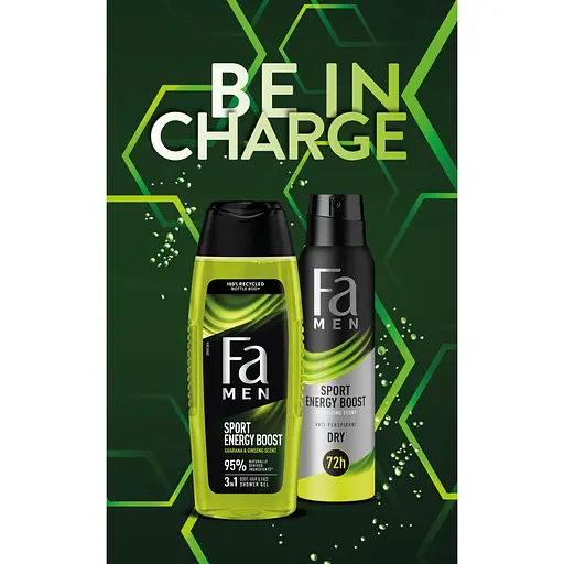 Уценка. Набор Fa Men Energy Boost. Be In Charge Гель для душа 250 мл + Антиперспирант-ролик 50 мл - фото 4