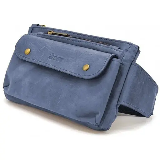 Шкіряна бананка Tarwa 24х15х3 см sum0025642 - фото 1