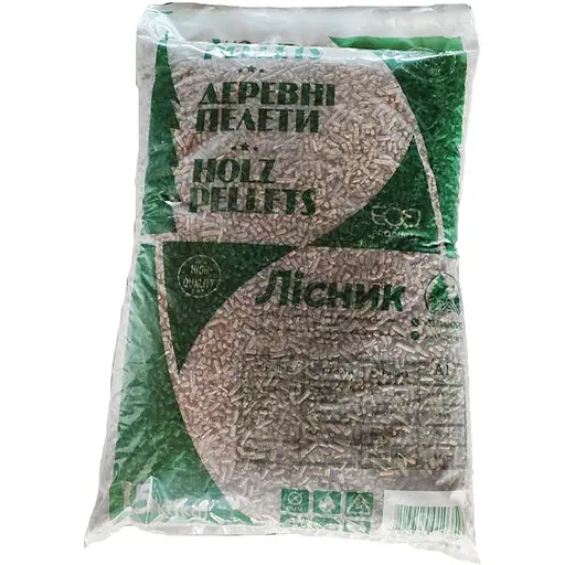 Уцінка. Пелета Лісник 6 мм сосна 15 кг  