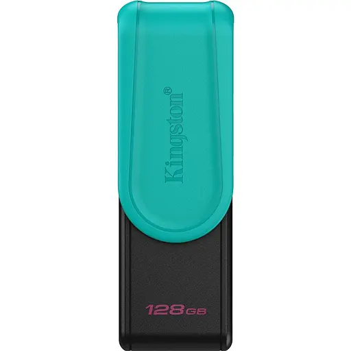 USB флэш-накопитель Kingston DataTraveler Exodia S 128GB USB-A 3.2 Black/Teal (DTXS/128GB) [139607] - фото 2