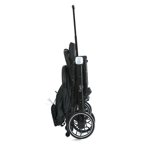 Детская прогулочная коляска-книга Bambi M 5727-1 Flash Almost Black - фото 9