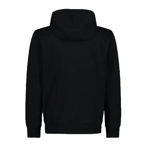 Кофта CMP Men's Stretch Hooded Sweatshirt Black M (1097-31D4317-U901 48) - фото 2