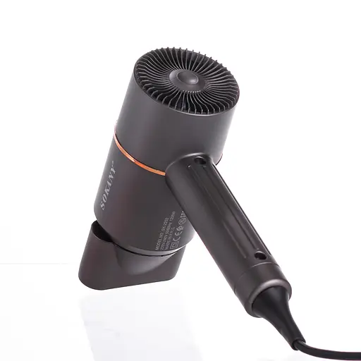Фен для волосся Sokany SK-2202 з концентратором 1200 Вт Коричневий - фото 4