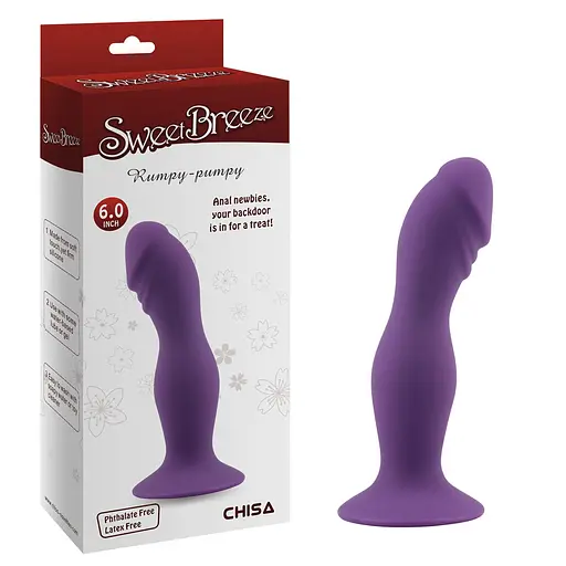 Фаллоимитатор анальный Sweet Breeze Rumpy-Pumpy 15.2 см фиолетовый - фото 2