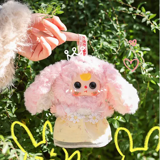 Колекційна м'яка іграшка з кільцем Pop Top Baby Three Милі крихітки (CRP2604) - фото 6