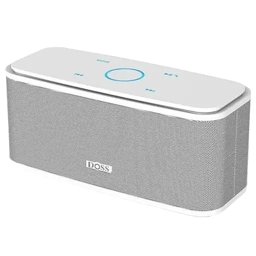 Портативна Колонка DOSS SoundBox Touch WhiteGrey Bluetooth динамік