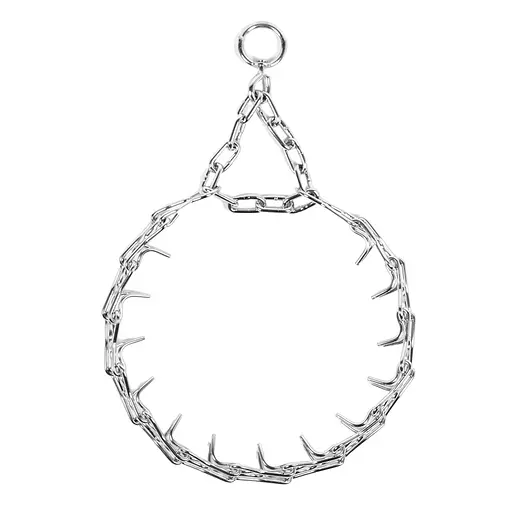 Нашийник хромований дротяний суворий великий L Ш 35 мм Дл 60 см