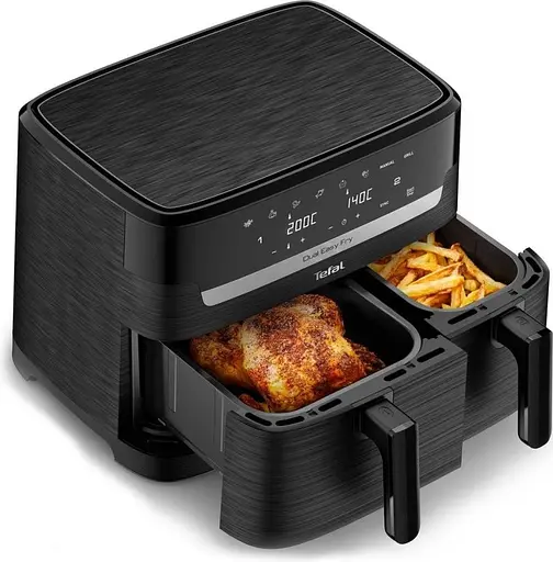 Мультипечь (аэрофритюрница) Tefal Dual Easy Fry EY901N10 - фото 5