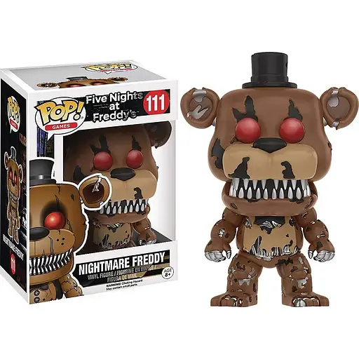 Коллекционная фигурка Funko Pop Фанко Поп  Пять ночей с Фредди Фредди Five Nights at Freddy's Freddy 10 см FP - фото 1