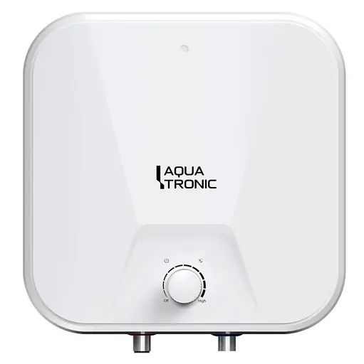 Водонагреватель электрический Aquatronic, 1500 Вт, мокрый ТЭН, 10 л над мойкой вертикальный, квадратный, белый (Compact WO1015 C2M) - фото 1