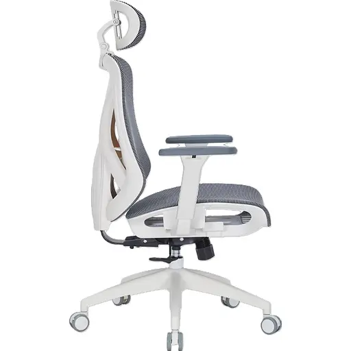 Офісне крісло OfficePro Atlas OC630-W-DG-DG White/Dark Gray [148900] - фото 4