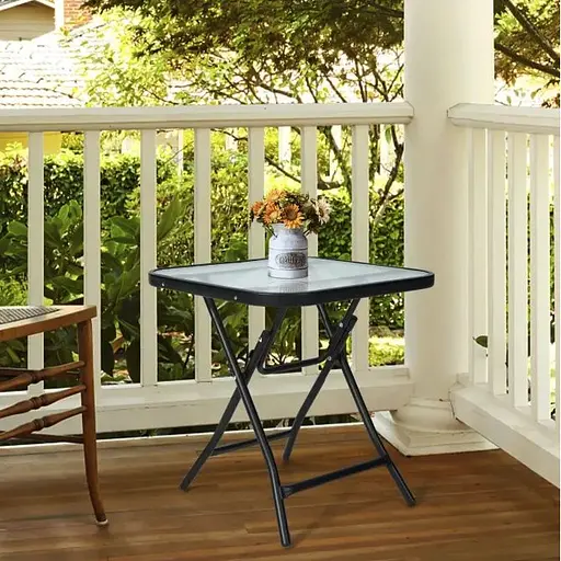 Садовый стол Costway Kontrast раскладной - фото 7