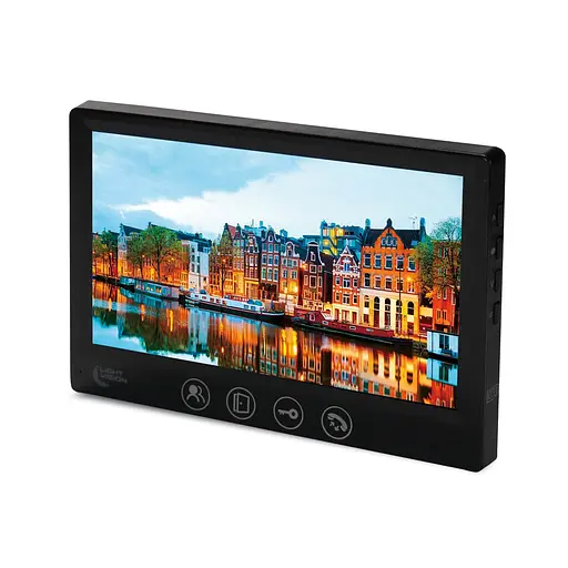Відеодомофон 7" Light Vision AMSTERDAM FHD Black (82-00205) - фото 3