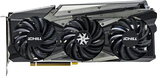 Відеокарта Inno3D RTX 3060 12Gb ICHILL X3 RED] (C30603-12D6X-167139AH) (GDDR6, 192 bit, PCI-E v4.0) Б/в - фото 1