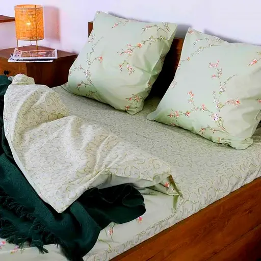 Комплект постільної білизни Viluta євро ранфорс 22193 100% бавовна - фото 5