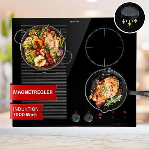 Варочная поверхность индукционная Klarstein Magnichef 4 Flex 7000 W (10041381) - фото 6