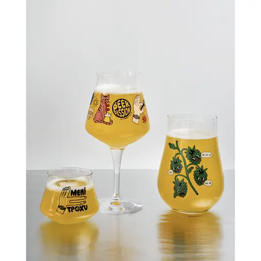 Набір келихів для пива Concept Glass Дегустаційний Beer Passion 3 шт. (BP/8805) - фото 2
