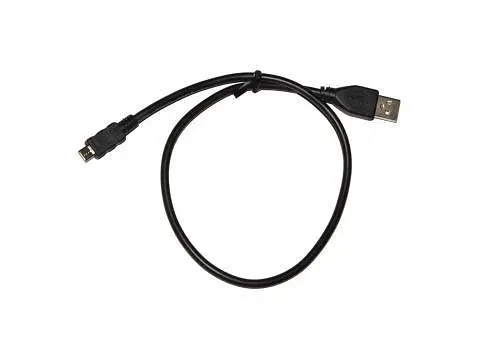 Кабель USB 2.0 AM - microUSB (5P), 0.5 м, чорний, Cablexpert (CCP-MUSB2-AMBM-0.5M) - фото 1