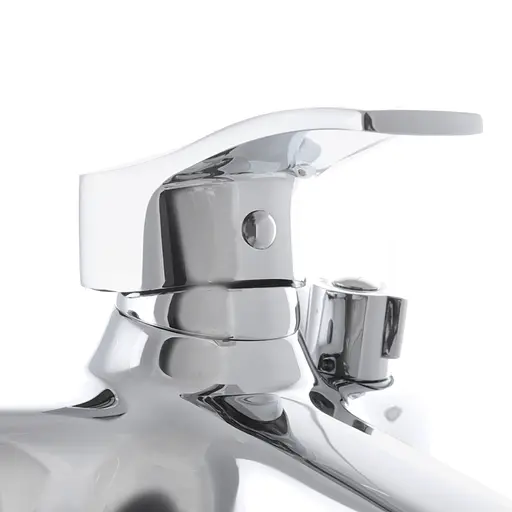 Змішувач для ванни Haiba Focus 009 HB0126 Хром - фото 2