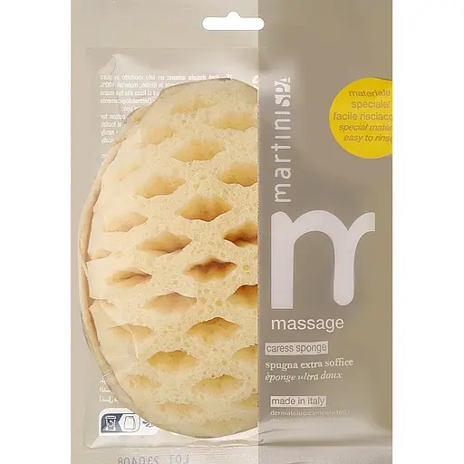 Мочалка-губка для тела Martini Spa Extra Soft Bath Sponge Соты (677MMM)