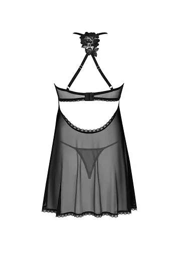 Комплект белья Obsessive Latinesa XL/2XL черный - фото 6