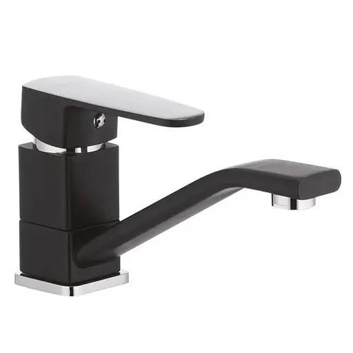 Змішувач для умивальника Mixxus Missouri 555 MI0599 Чорний матовий - фото 1