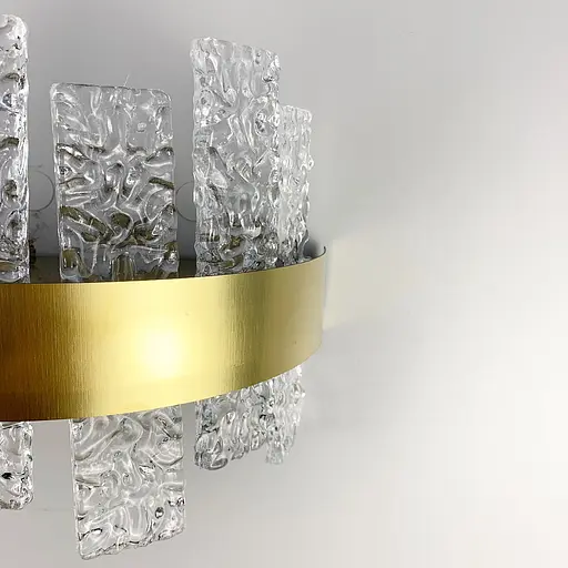 Бра дизайнерське з крижаними пластинами Line F MB 8082 - фото 7