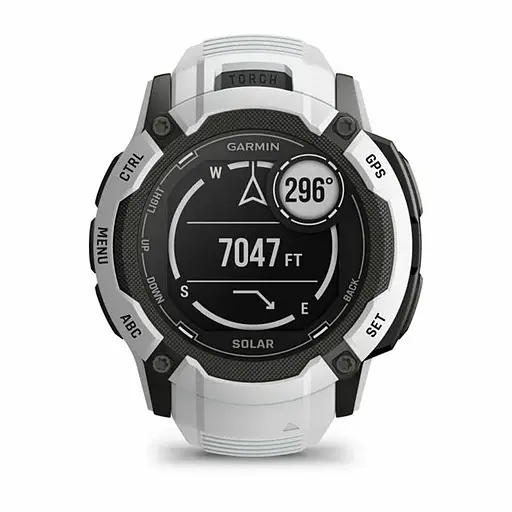 Смарт-годинник Garmin Instinct 2X Solar Whitestone (010-02805-14/04) - фото 10