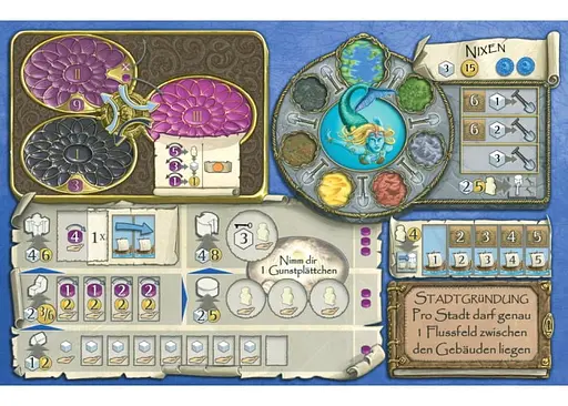 Настольная игра Feuerland Spiele Терра Мистика (Terra Mystica) (англ.) (PS107) - фото 7