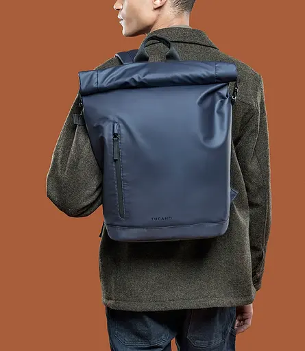 Рюкзак Tucano Rollo 15.6" синий - фото 7