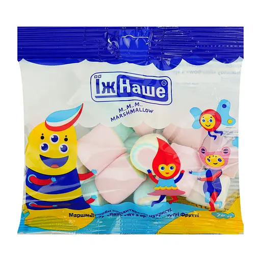 Маршмеллоу Їж наше Rainbow з ароматом Тутті Фрутті 75 г