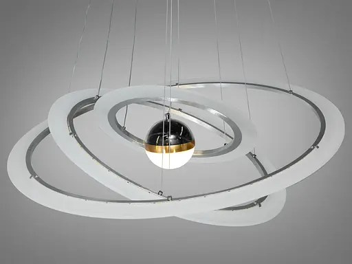 Современная светодиодная люстра с диммером, 140W - фото 4