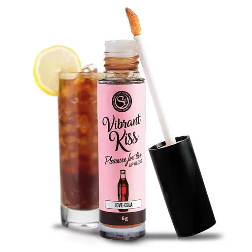 Блиск для губ Scala Lip Gloss Vibrant Kiss кока кола 6 г - фото 2