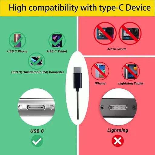 Петличний мікрофон Fyvadio USB С - фото 5