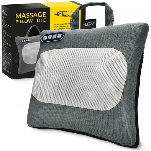 Подушка-массажер 4FIZJO Shiatsu Lite Black (P-5905973404136) - фото 1