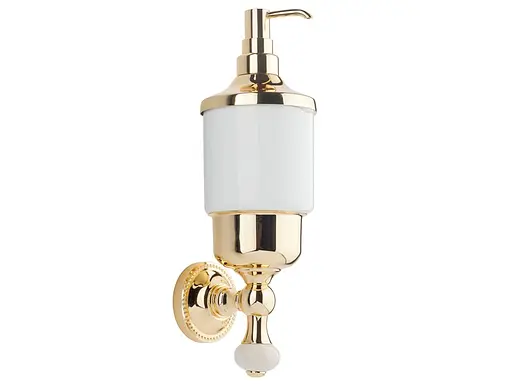 Дозатор для рідкого мила Kugu Pan 014G, Золотий - фото 2