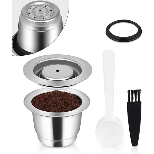 Багаторазова металева капсула ICafilas для кавоварки Nespresso - фото 3