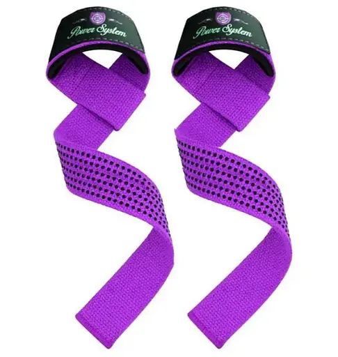 Лямки для тяги Power System PS-3420 G-Power Straps Purple (PS-3420_Purple) - фото 1
