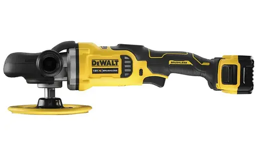 Полировальная машина аккумуляторная DeWalt с АКБ и ЗУ DCM849P2 - фото 2