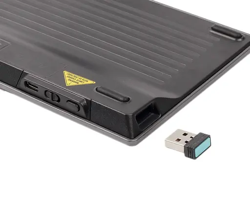 Клавіатура A4Tech FBX51C Wireless/Bluetooth Grey (FBX51C Grey) - фото 2