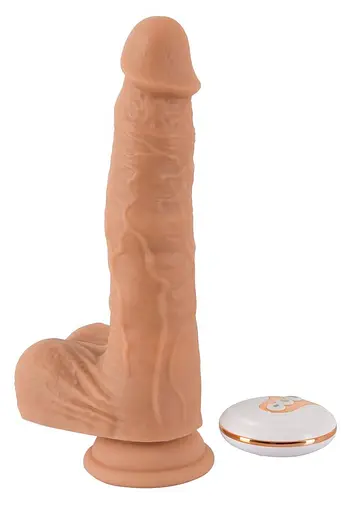 Вибратор You2Toys Natural Thrusting Vibe 21 см телесный - фото 5