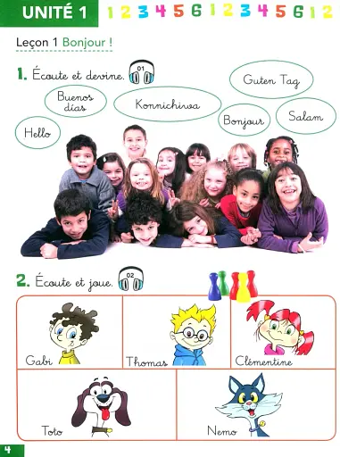 Clementine 1. A1.1. Livre de l'élève + DVD - фото 4