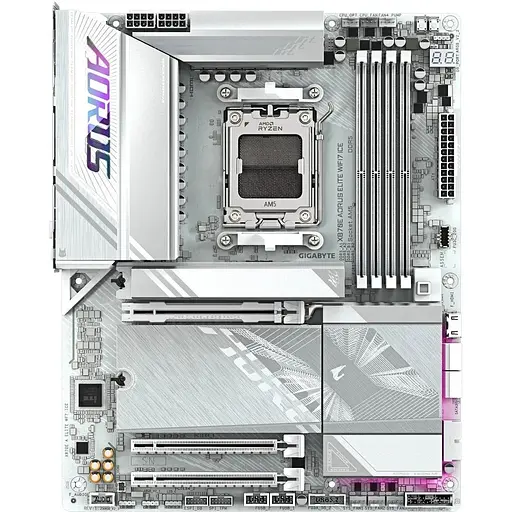 Материнская плата Gigabyte X870E Aorus Elite WiFi7 Ice Socket AM5