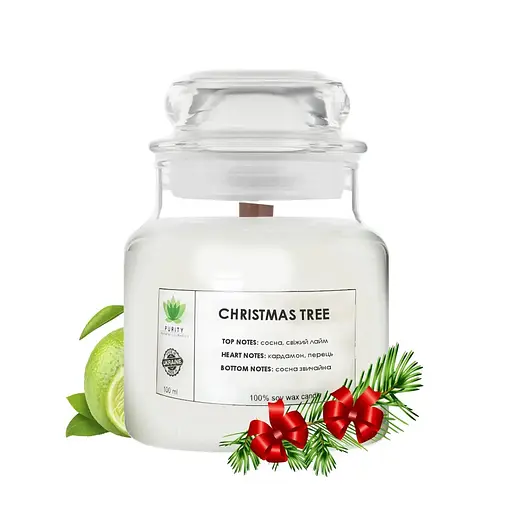 Аромасвічка Christmas tree ХM PURITY 100 г - фото 1
