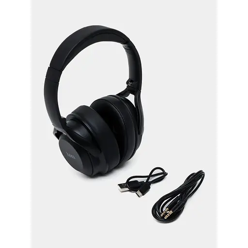 Наушники беспроводные Hoco W37 Sound Active Noise Reduction черные - фото 3