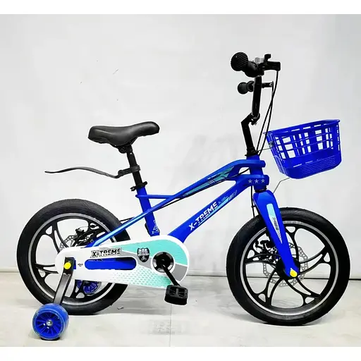 Дитячий велосипед X-Treme Stormer Orbit 25.16-05, 16" синій (145875) - фото 2