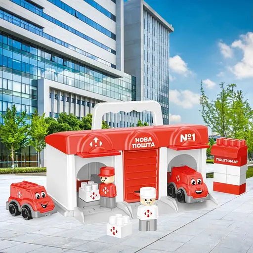 Детский игрушечный "Паркинг Новая почта" ТехноК 1867TXK - фото 6