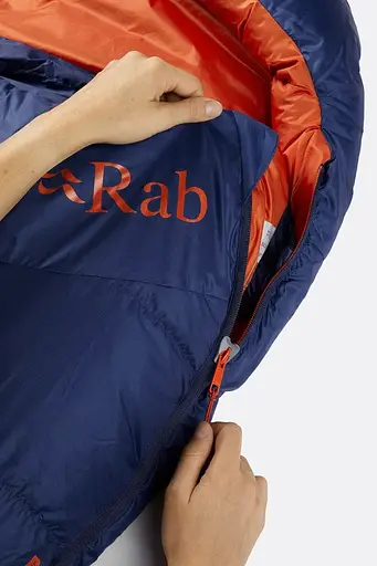 Спальник Rab Ascent 700 Wmns Regular Dark Blue L лівий (1033-RB QSD-38-NFB-REG-LZ) - фото 5